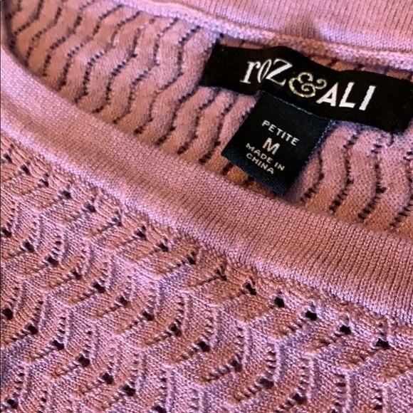 🌸 Dolman Sleeve Mauve Pink Sweater - Picture 7 of 8